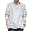 Metakey Men's Hoodie T-Shirt, Long Sleeve, Spring/Autumn Clothing, Loose Fit, Pullover Top, Casual, Stylish, Plus Sizes