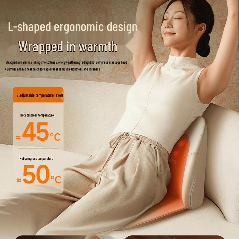 Breo Back2pro Lumbar & Back Massager Cushion CN Plug (adapter Included)