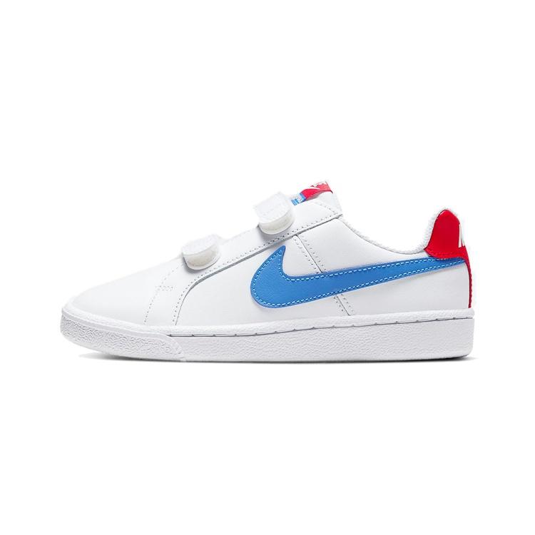 (PS) Nike Court Royale White Blue Kids 833536-109 EU 35