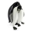 Les Trésors De Lily [L9212] - Coffret à Bijoux 'Couple Pingouins' noir blanc orange