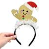 Christmas Elk & Snowman Headband: Festive & Charming Hair Accessory for Women