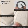 Genuine Leather Car Key Case Cover Key Bag For Vw Volkswagen Golf 8 Mk8 Id.3 Id.4 Cupra Skoda Octavia A8 Protect Set Accessories