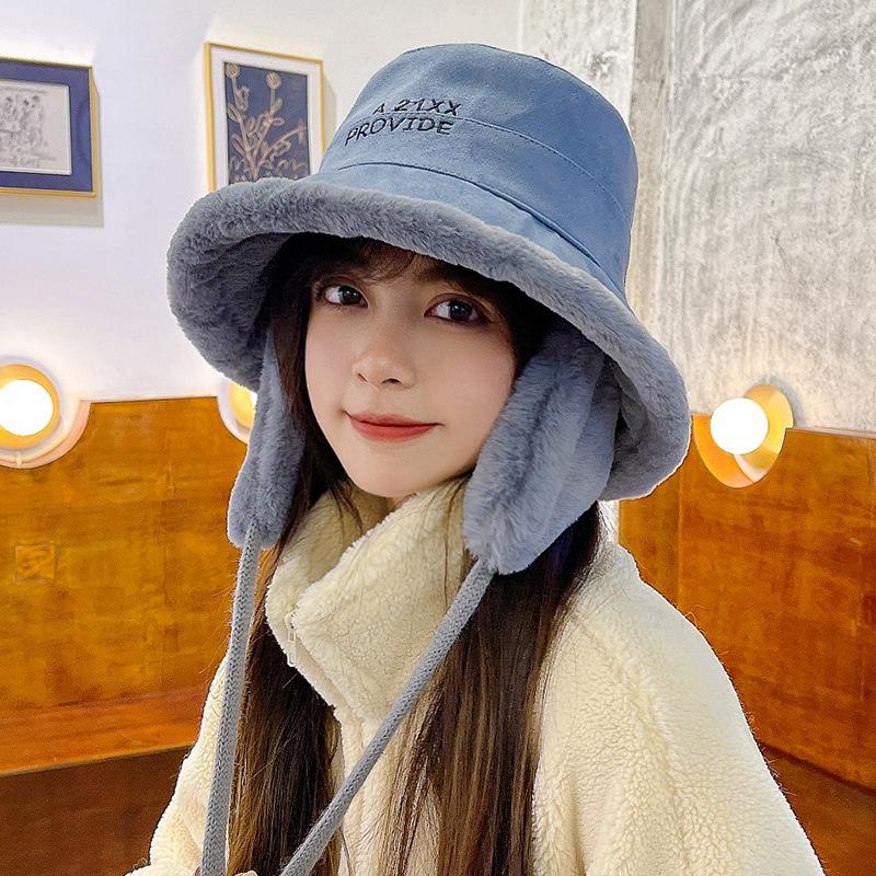 Woolen Ear-proof Winter Fisherman Hats 