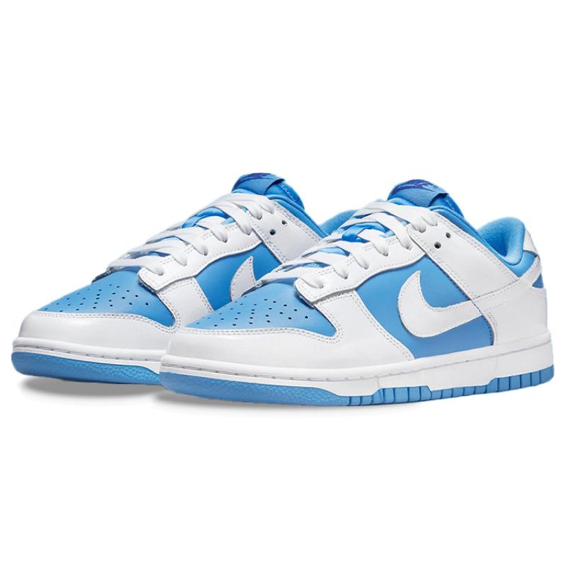 Nike Dunk Low 'Reverse UNC' Women's Skate Shoes Sneakers DJ9955-101