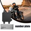 Plăcuță Față Plăcuță Motocicletă Instalare Ușoară Placă Motocicletă Instalare Ușoară Rame Plăcuțe De Înmatriculare Pentru Motocicletă