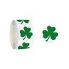 St. Patrick'S Day Sticker Roll Irish Clovers Sticker Roll 3 Leaf Clovers Sticker For Bag Box 500pc Day Stickers