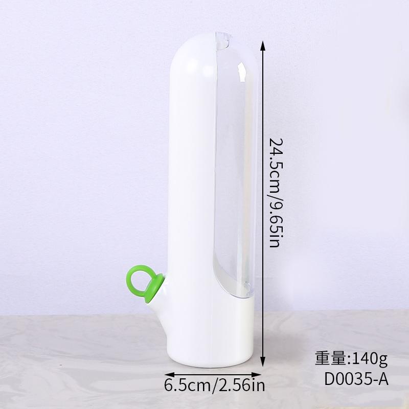 1/2pc Vegaable Container Fresh-Keeping Bottle Kitchen Durable Herb Saver Gadgets Keeping Green Storage Box Leaf Peeler Organizer