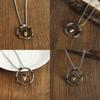 Cyberpunk 2077 Long Chain Necklace With Alloy Bullet Head Pendant For Fashion And Casual Wear