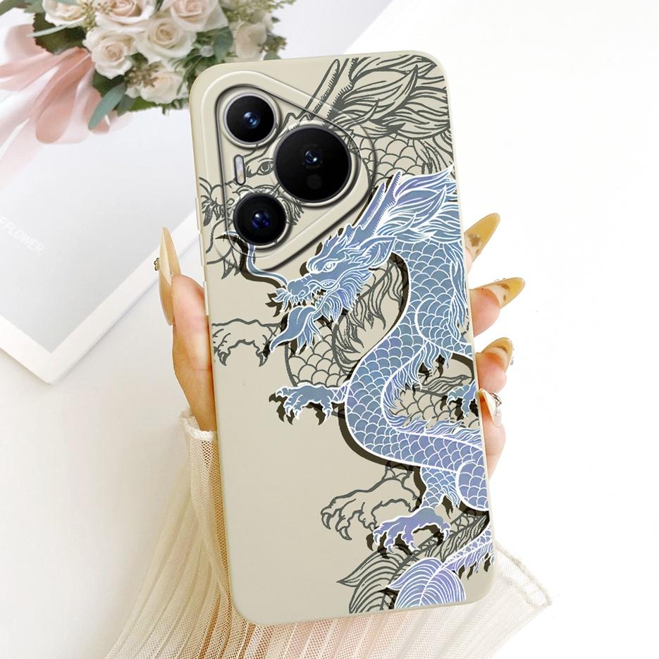 For Huawei Pura 70 Pro Case Pura70 Pro+ New Flowers Candy Painted Cover Soft Silicone Phone Case For Huawei Pura 70 Ultra Fundas