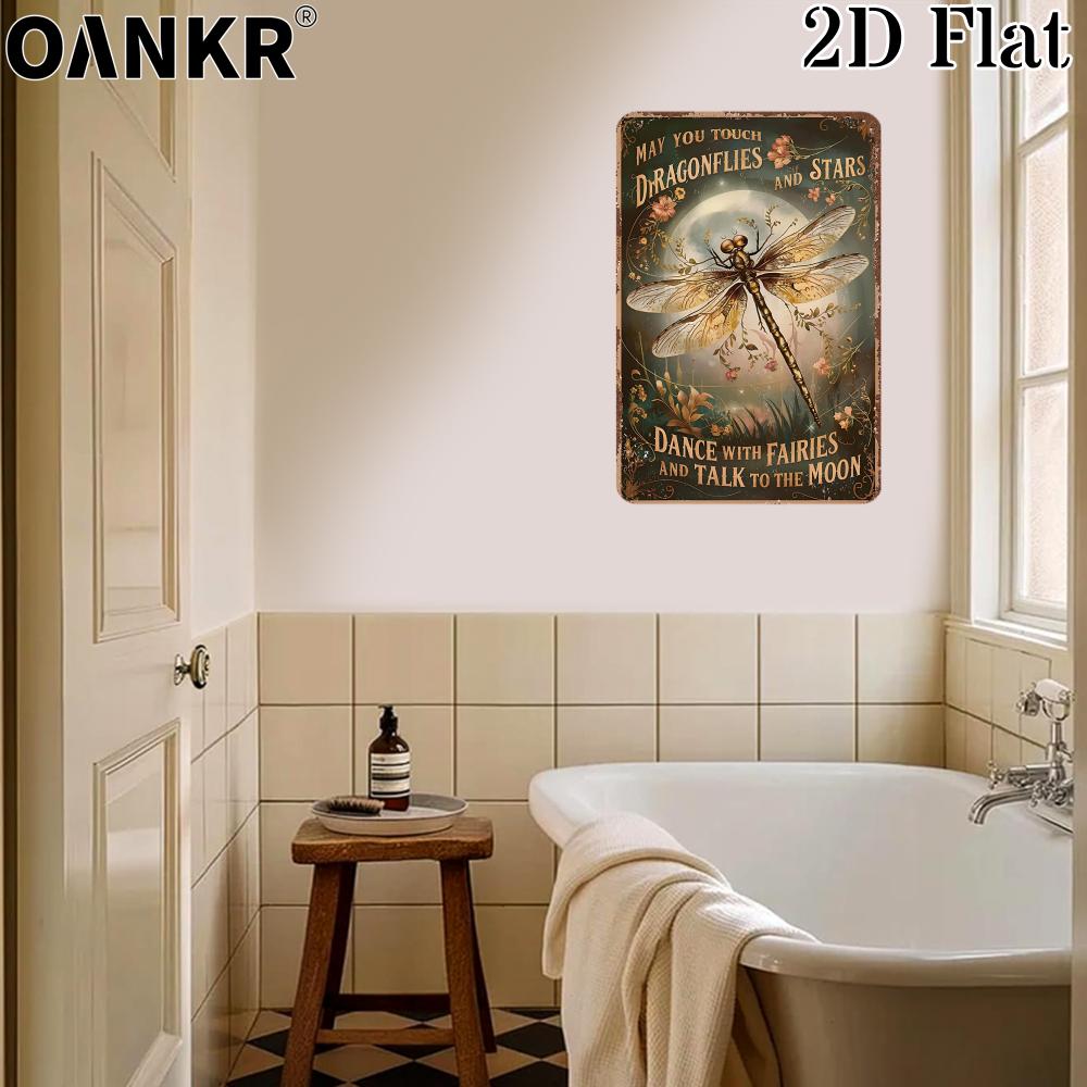 Vintage Garden Art Poster Metal Tin Sign Ideal Gift x Inch Metal Signs for Backyard Bedroom Home Wall Decor Accessories
