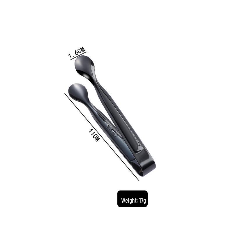 Multi-functional 304 Stainless Steel Ice & Sugar Cube Tongs
