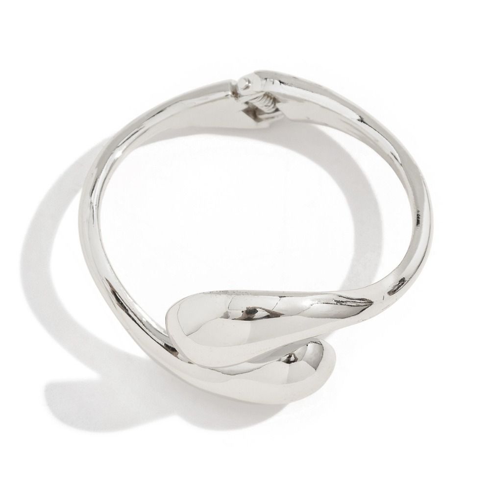 Gold Silver Punk Bracelet Alloy Material Metal Bracelet Geometric Bracelet Party Wear