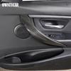 For BMW 3 4 Series F30 F31 F32 F35 2013-2019 Real Carbon Fiber Car Console Gear Shift Panel Decoration Cover Trim Stickers