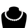 Round White Pearl Choker Fashion Jewelry Clavicle Chains Korean Style Pearl Chokers Women Necklaces