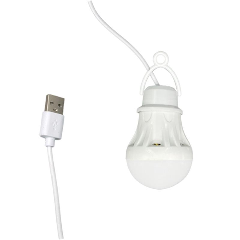 Super Bright 5V LED Light Portable Camping Ball Lamp Bulb USB Powered LED Bulb
