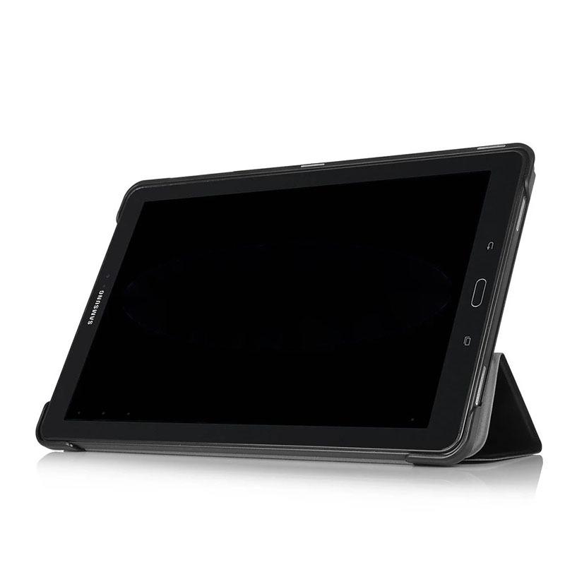Pro Samsung Galaxy Tab A A6 10.1'' 2016 Sklopný trojitý stojánek Kryt pro SM-T580 SM-T585 Pouzdro z PU kůže Automatické usínání a probouzení