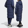 adidas Terrex 3st Long Coat Outdoor Sports Mid-Length Stay Warm Hooded Down Jacket Blue Men's H20763
