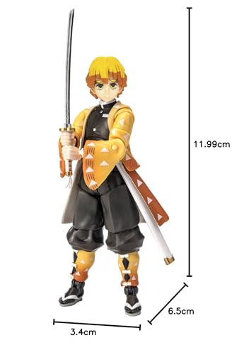 Bandai Namco Ultimate Legends Demon Slayer: Kimetsu no Yaiba Zenitsu 5-inch Action Figure