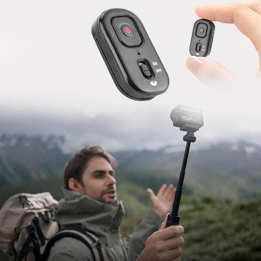 For Vlogging Cycling Selfie Photography Delay-free Operation Stable Bluetooth Remote Control for Insta360 Accessories 10M Range