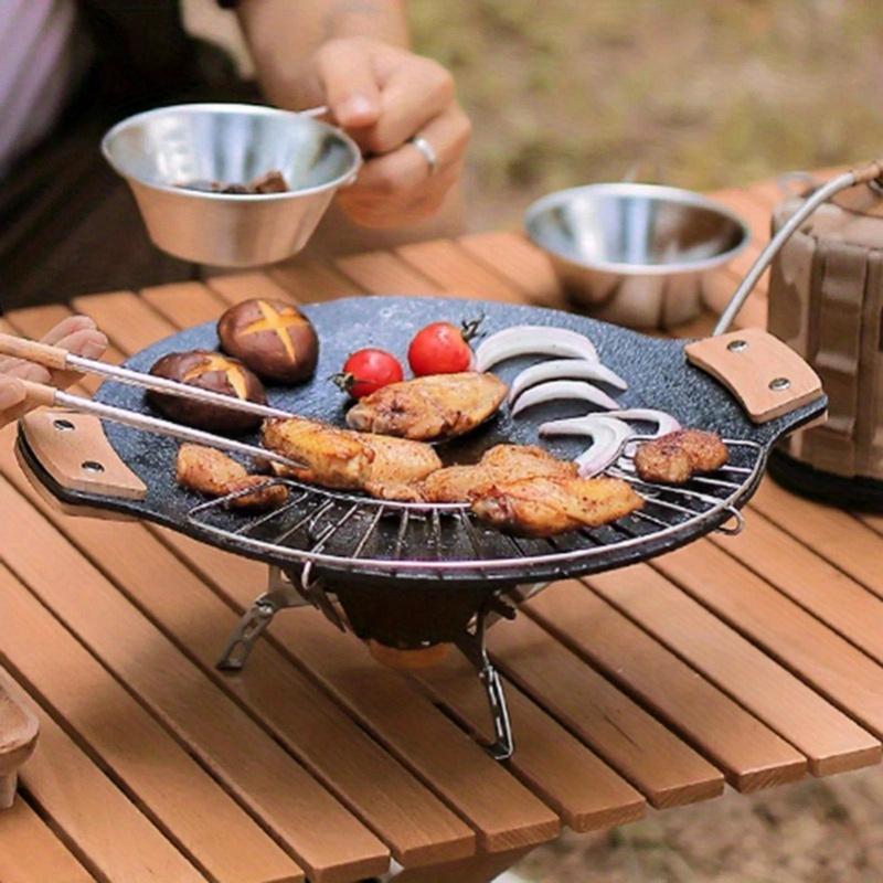 Grillgitter Camping Kochen Backnetz Edelstahl Abkühlgitter Drahtgitter Kuchengitter Feuer Kochen Grill Indoor Outdoor