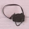 Mini Doll PU Leather Bag Miniature 17cm Doll Bag Accessories Plush Doll Leather Handbag  Kids