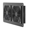 Professional Solar Powered Exhaust Fan 15W Household Ventilation Fan Solar plate Powered Fan Air Extractors Easy to Use