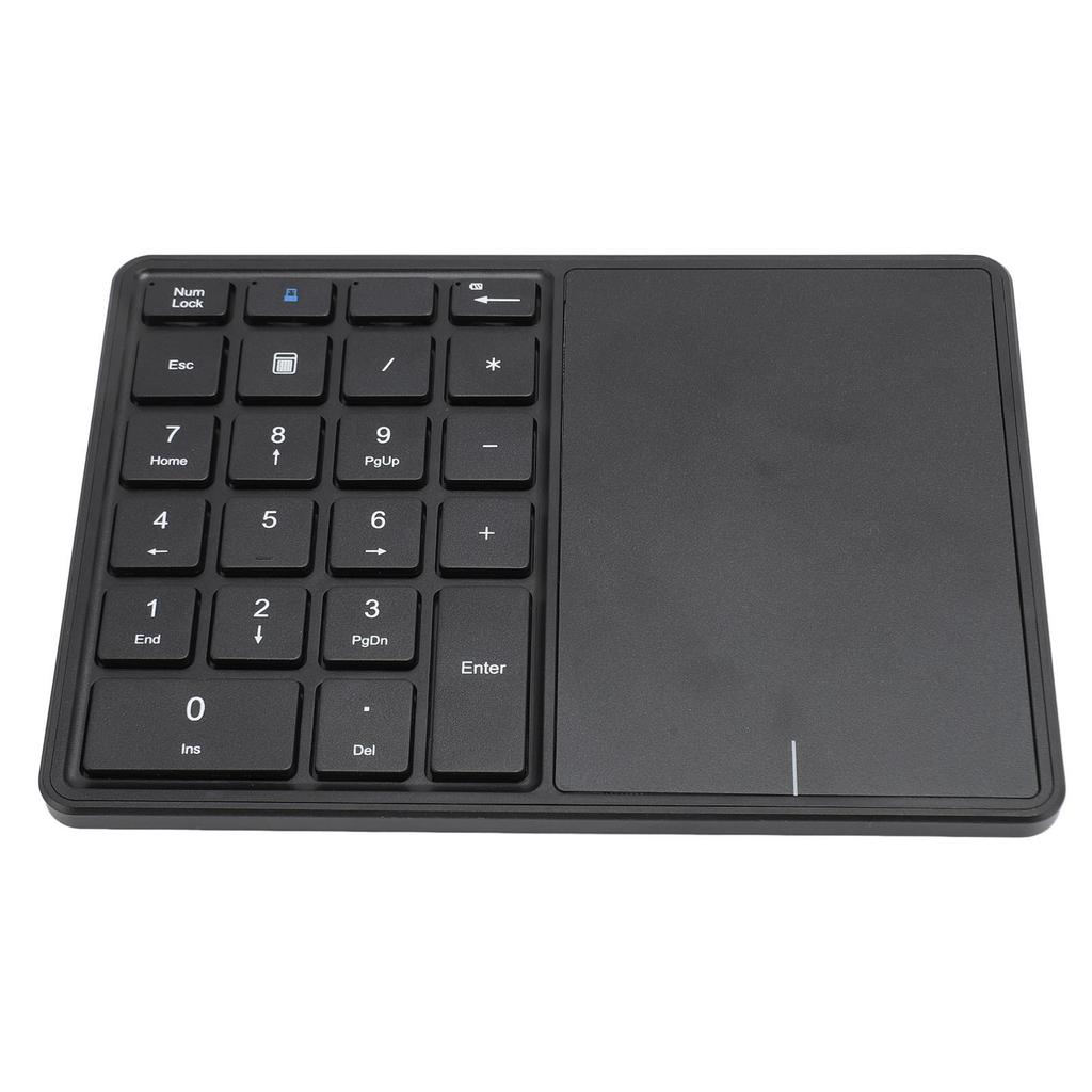 Wireless Numeric Keypad Professional 22 Keys Dual Modes Bluetooth 4.2 2.4G Wireless Number Pad with Touchpad for Laptop