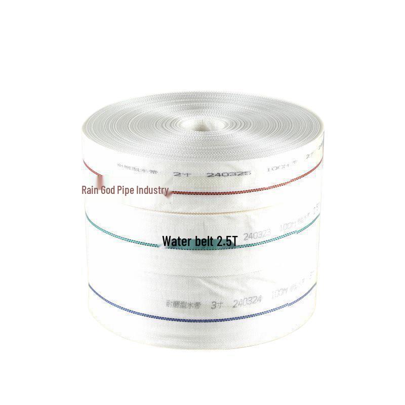 Heavy-Duty Woven Canvas Water Hose: Explosion-Proof, Wear-Resistant, High-Pressure for Irrigation & Fire-Fighting (2-4 inches)