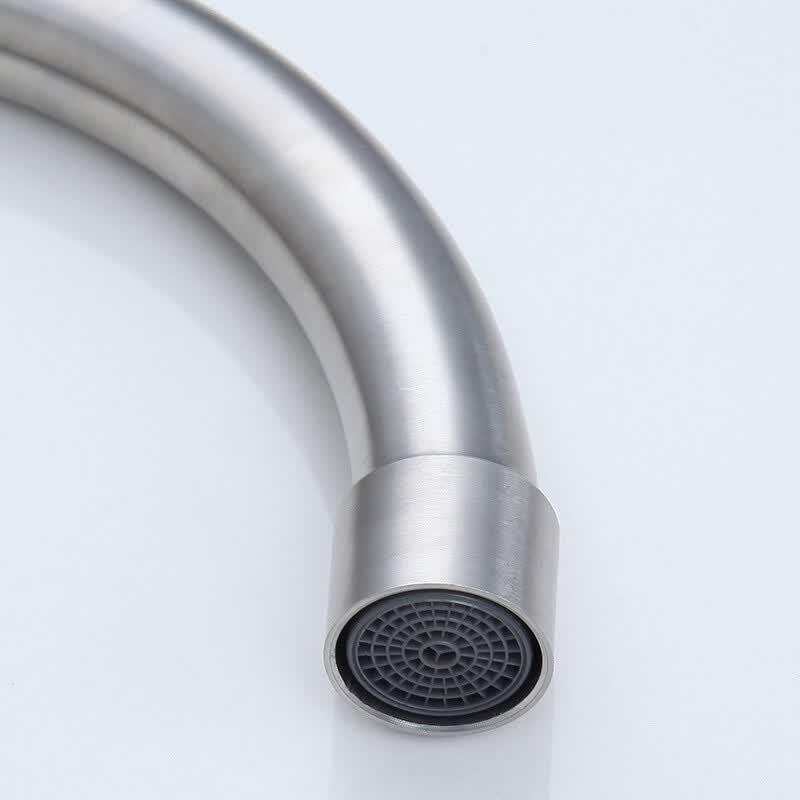 Xin Gang Quan 304 Stainless Steel High-Arc Single-Cold Kitchen Faucet