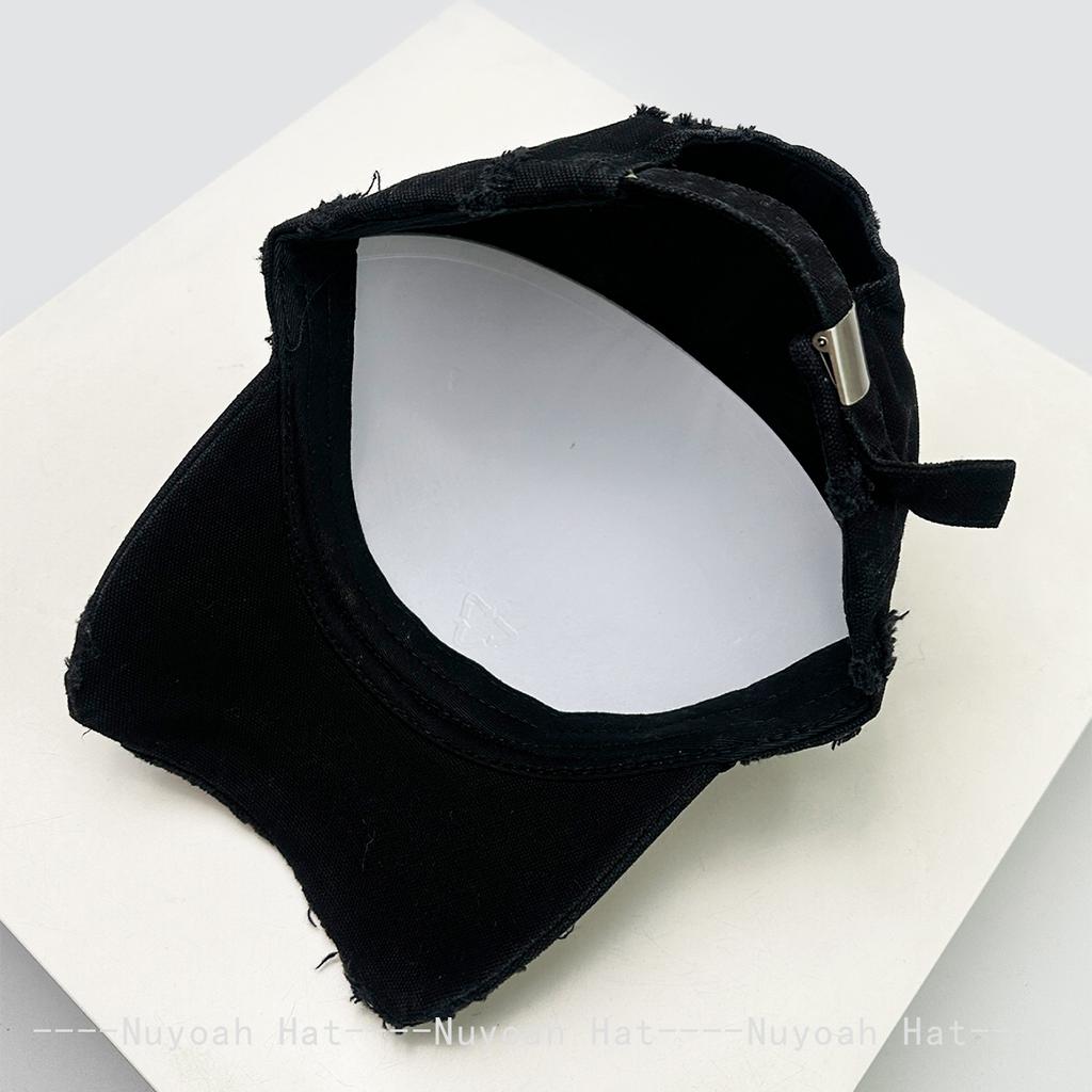 Und Damen Broken Style Bestickte Buchstaben Drucke Baseballkappen Sonnenschutz Hip-Hop All-Match Personalisierte Schirmmützen Street Style Trendy Ins