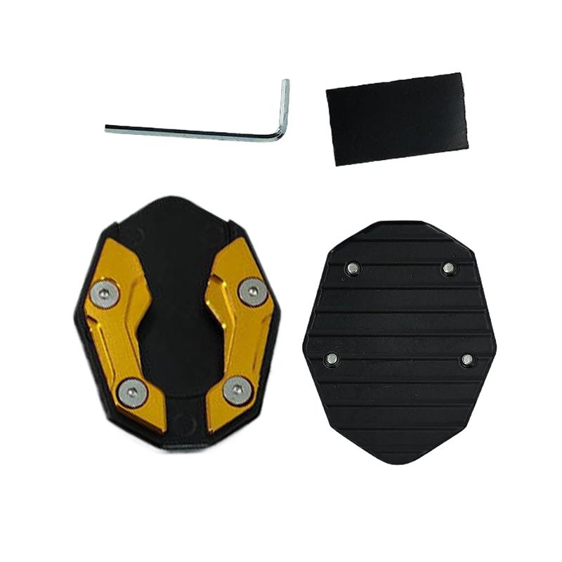 Kryt bočního stojanu na motocykl z hliníkové slitiny Podložka na stojan na motocykl Univerzální prodloužení nohy na kolo Příslušenství ke stojanu