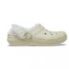 Crocs Classic Fleece Lined Clog Bone 211396 2y2