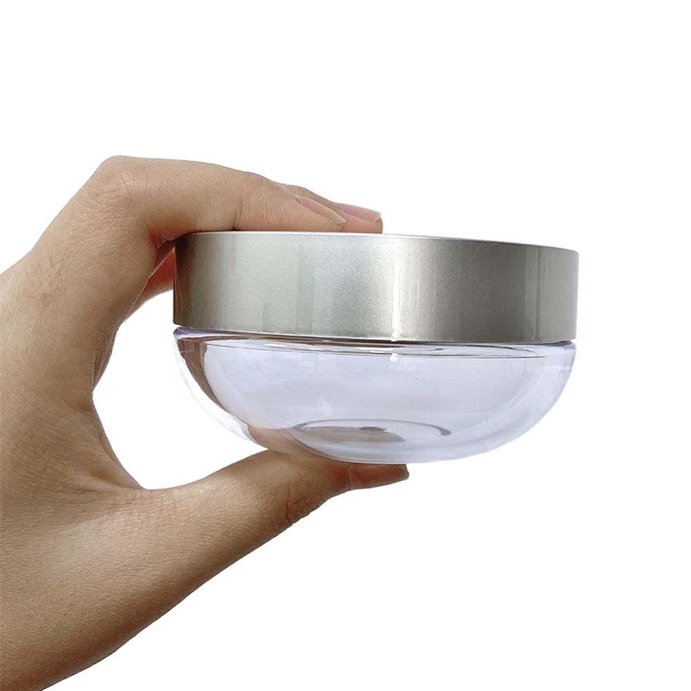 Plastic Cosmetics Container with Sifter Bulk Powder Box Convenient Loose Powder Jar  Lady/Girls