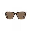 Unisex Rectangular Sunglasses Tf862 Garrett 52e Dark Havana Gold 56mm 52e