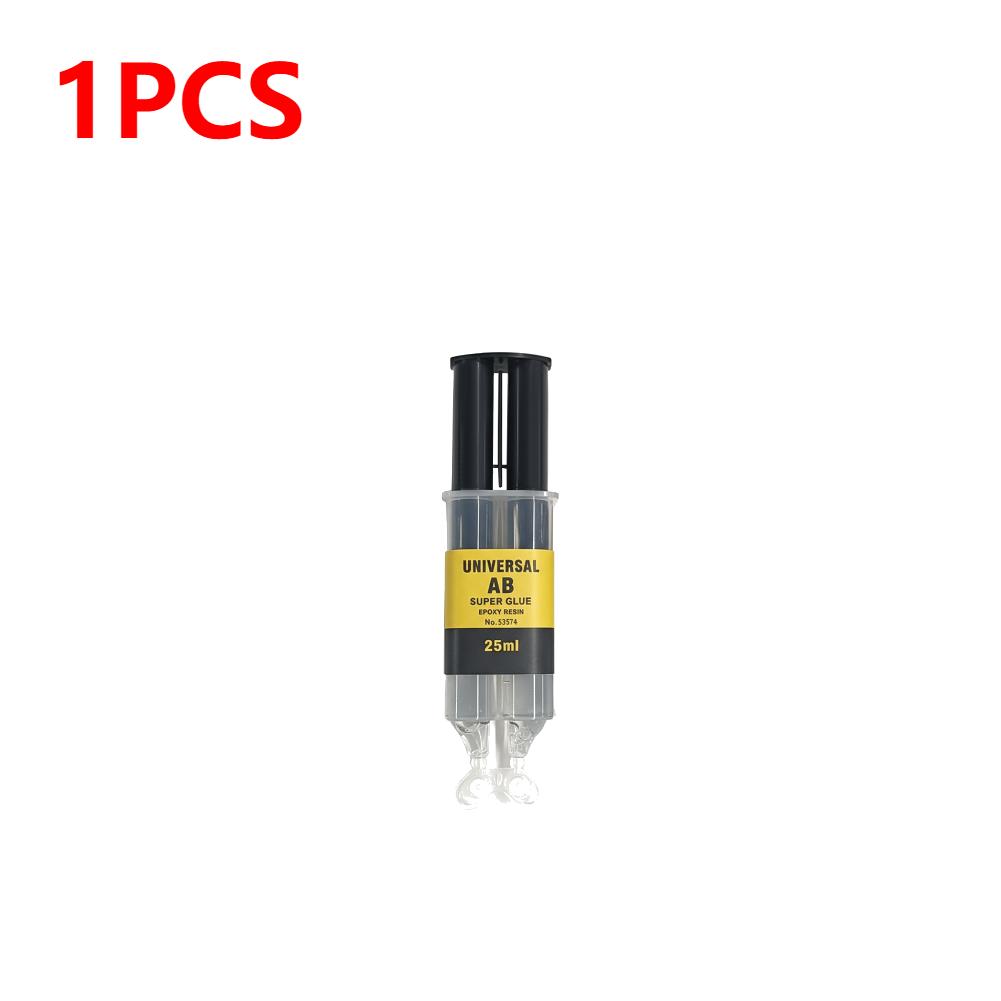 Universal Epoxy Resin AB Glue for Glass Metal Ceramic Woodworking Waterproof Repair Strong Adhesive Glue Super Liquid Glue 25ML