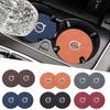 Car Coaster Water Cup Slot Non-Slip Mat Suede Pad Accessories For V60 XC60 XC90 S60 XC40 V40 S80 T6 V90 EX90 S90 V70
