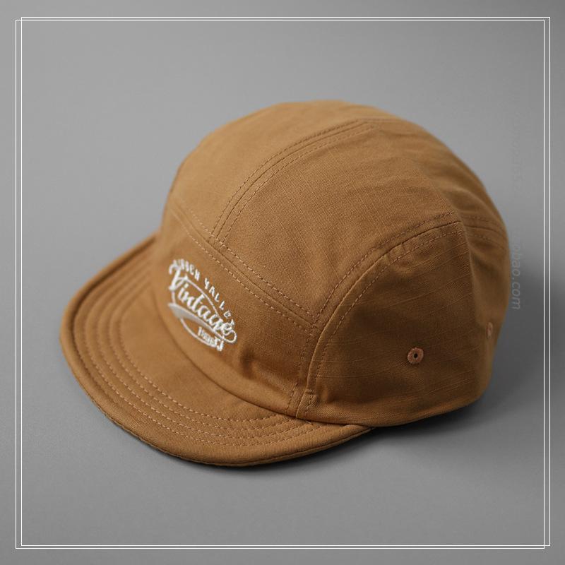 Couple's 5-Panel Reverse Brim Baseball Cap Women's Men's Soft Brim Niche Sun Hat Outdoor American-style Trendy Snapback