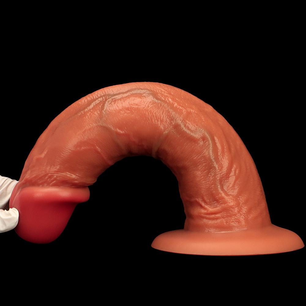 Large Liquid Silicone Dildo Simulated Penis Butt Plug Fisting Sex Toy Strap on Cock Big Dick Realistic Cock