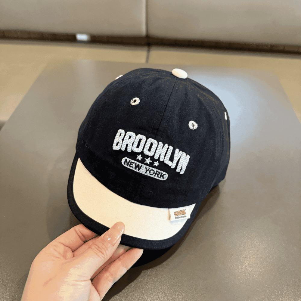 Short-brimmed Children Sunscreen Hat Cotton Baby Peaked Caps Casual Hip Hop Hats