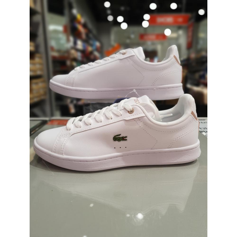 

Lacoste Женские кроссовки Canabi Pro белые светло-розовые 745SFA0083 1Y9 LASH34W02912