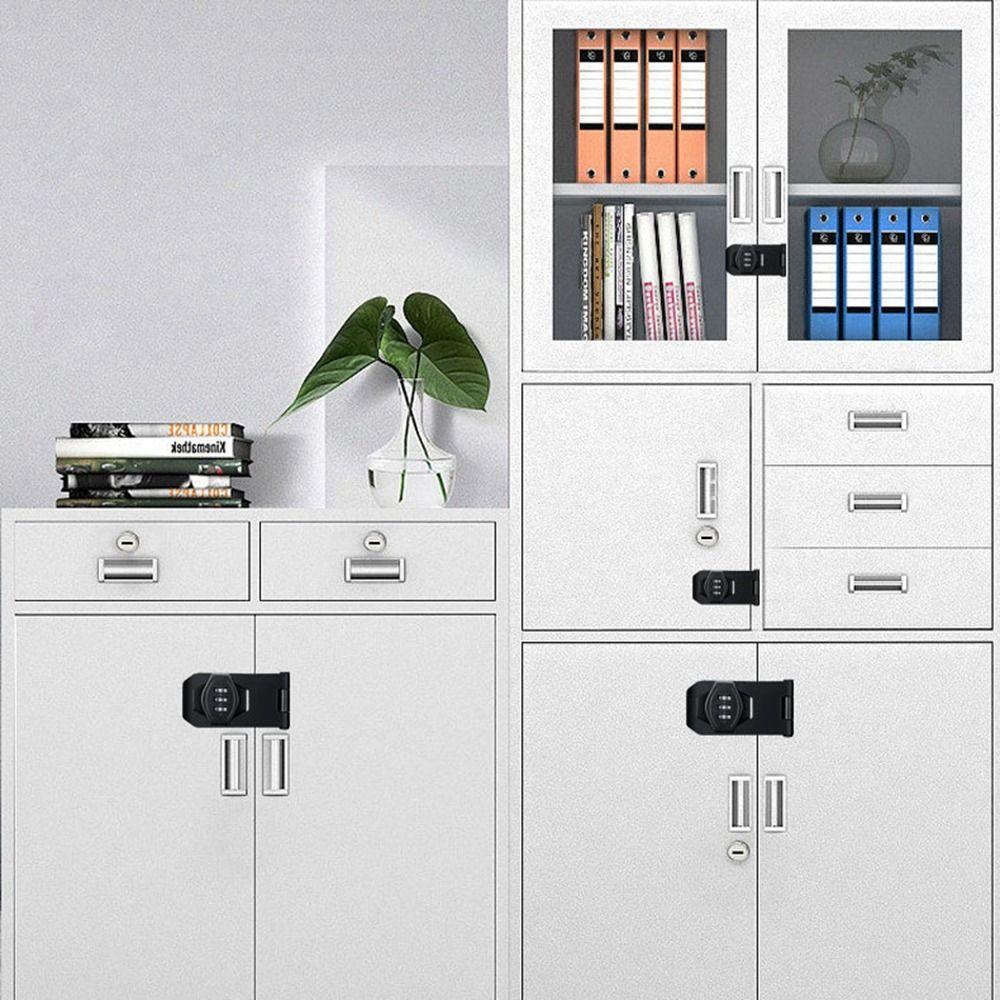 Anti-Theft Cabinet Password Locks Zinc Alloy Window Stoppers New Combination Coded Lock  Door