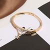 New Internet Celebrity Student Fashion Korean Version Five-pointed Star Diamond Bracelet Fashion Bracelet European and American Crystal Jewelry