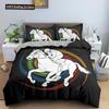 Sport Polyester Duvet Cover Set King Queen Size Bedding Set Sport Player Action On Spin Wheel Graphic Bedclothes Bedroom Decor