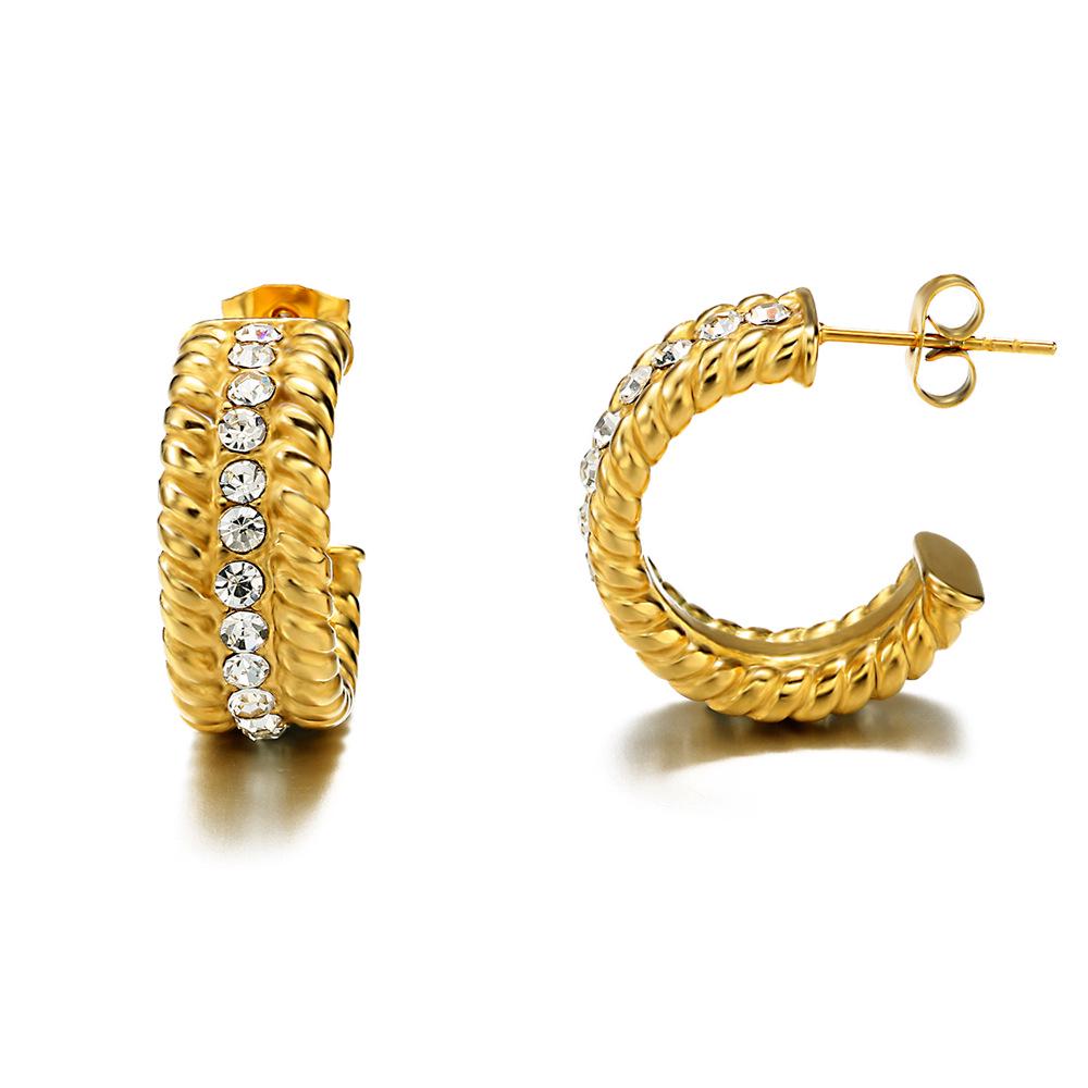 Retro perlové náušnice - Dámské lehce luxusní módní šperky, Všestranný high-end styl