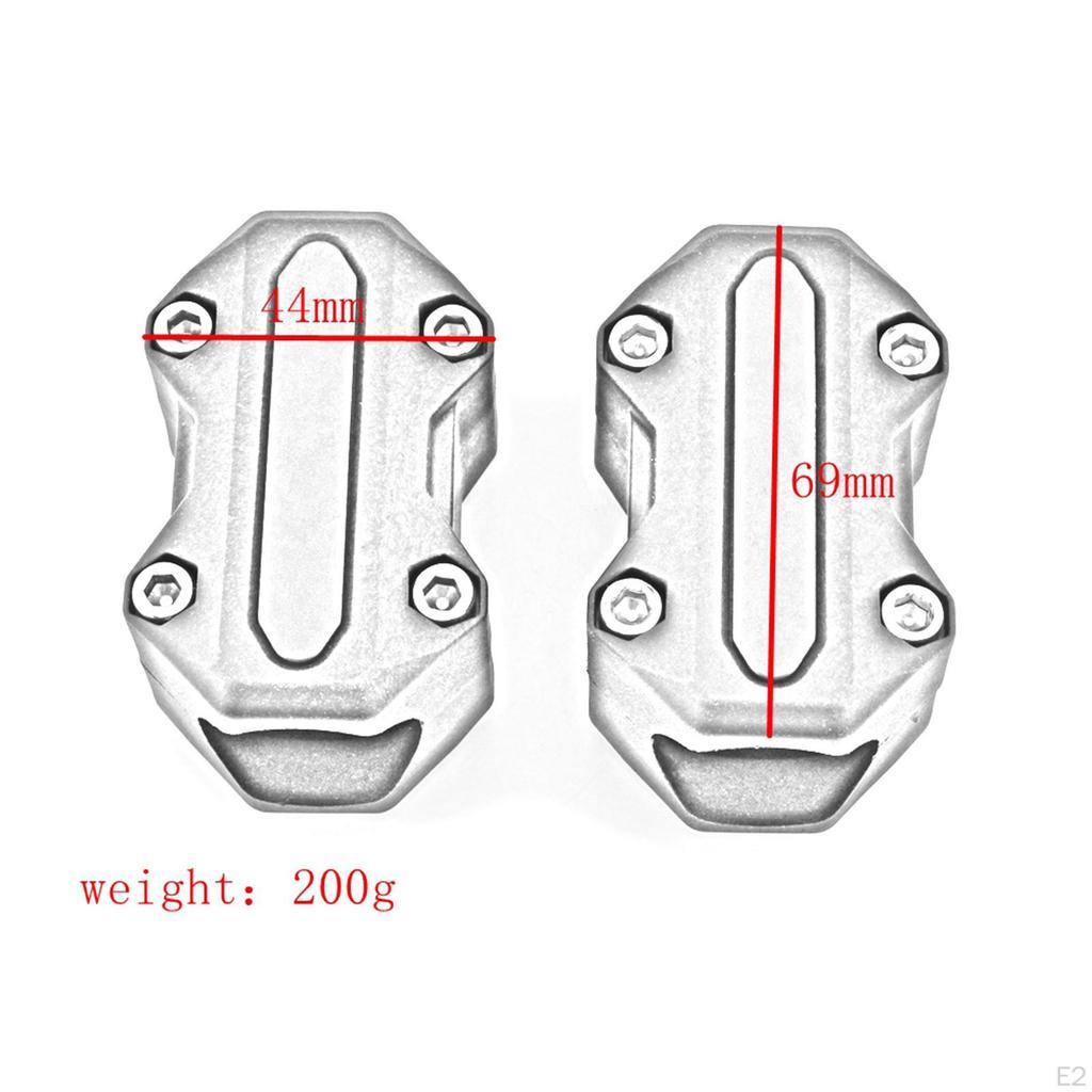 Engine Guard ,Sturdy Aluminum Alloy, Lightweight Protective, Crash Bar Decorative Protector for