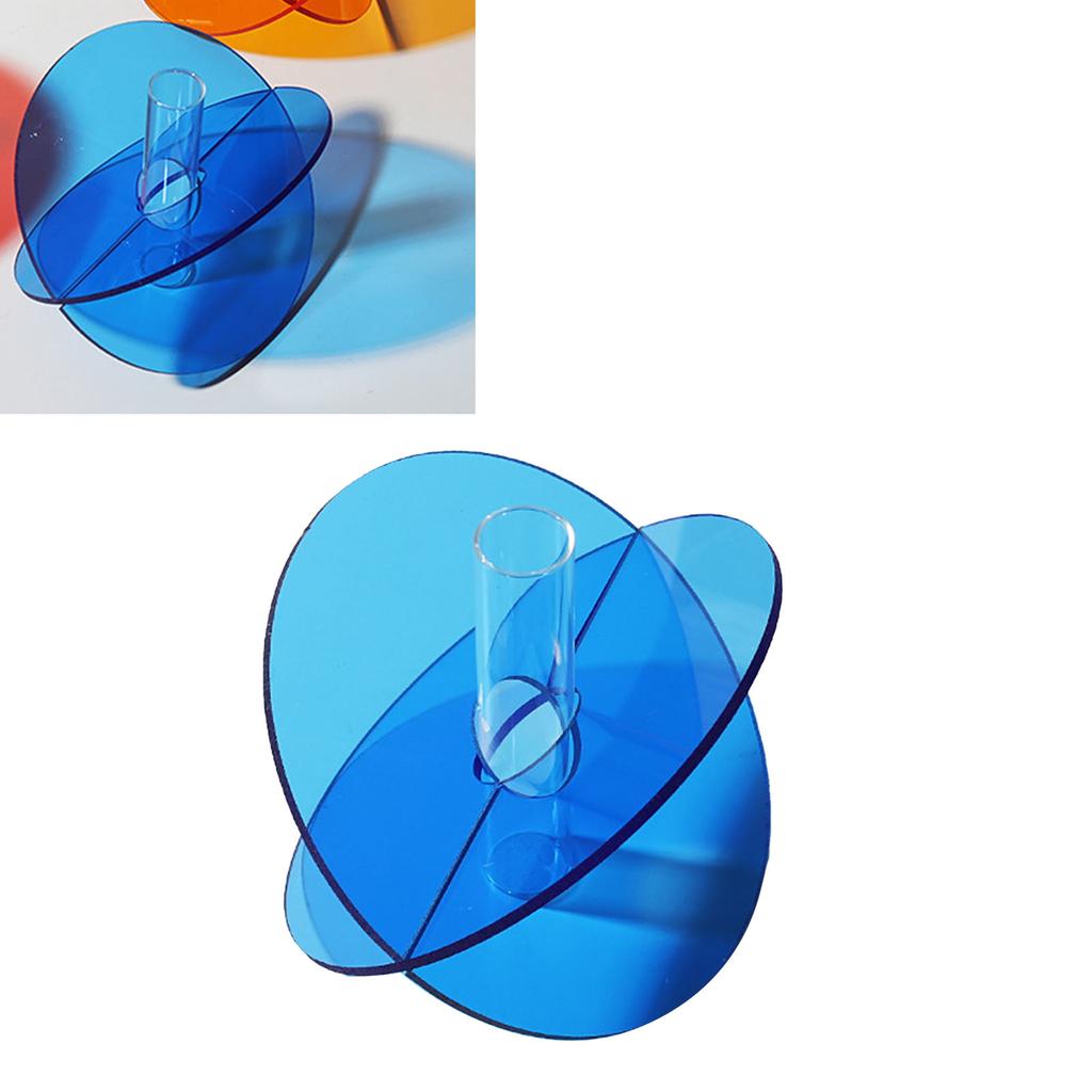 Acryl Geometrische Blume Vase Feine Detail Leicht Reinigen Acryl Geometrische Minimalistischen Vase für