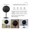 BHBL Wall Mount Fan Cover,Suitable for 18-20 Inch Industrial Fan and Pedestal Fan,Waterproof Dust Proof Anti-UV Fan Covers