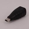ABS USB B Type Female To Mini USB Male Converters For Cameras Tablets And Gaming Consoles