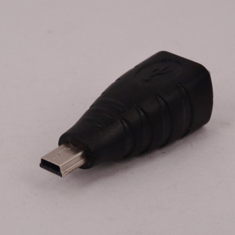 ABS USB B Type Female To Mini USB Male Converters For Cameras Tablets And Gaming Consoles