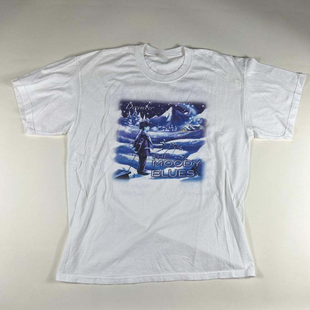 The Moody Blues Band December Tour Unisex Shirt Adult Cotton Tee UB090